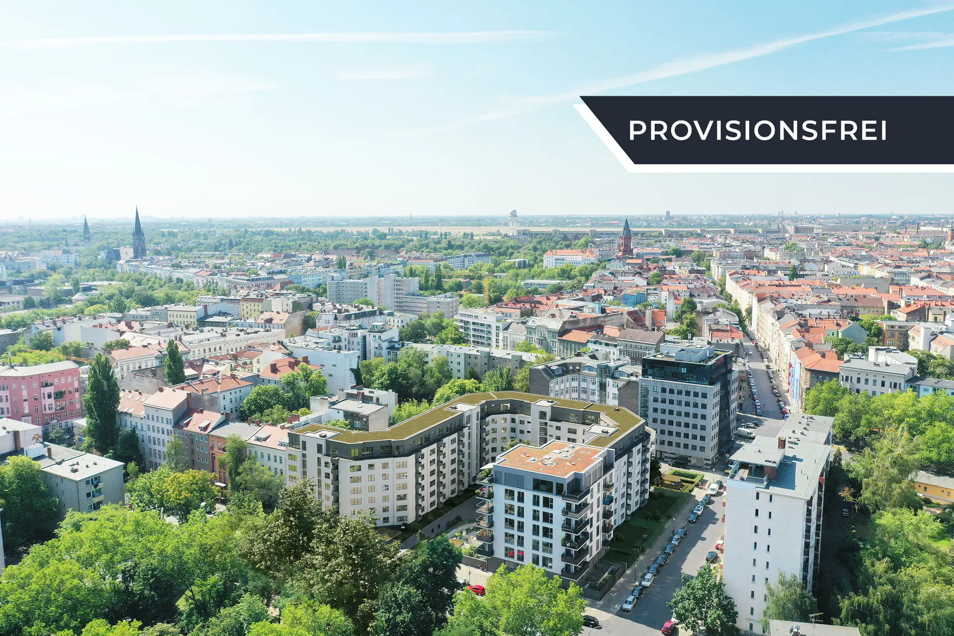 Reihenhäuser Nord – Straßenansicht